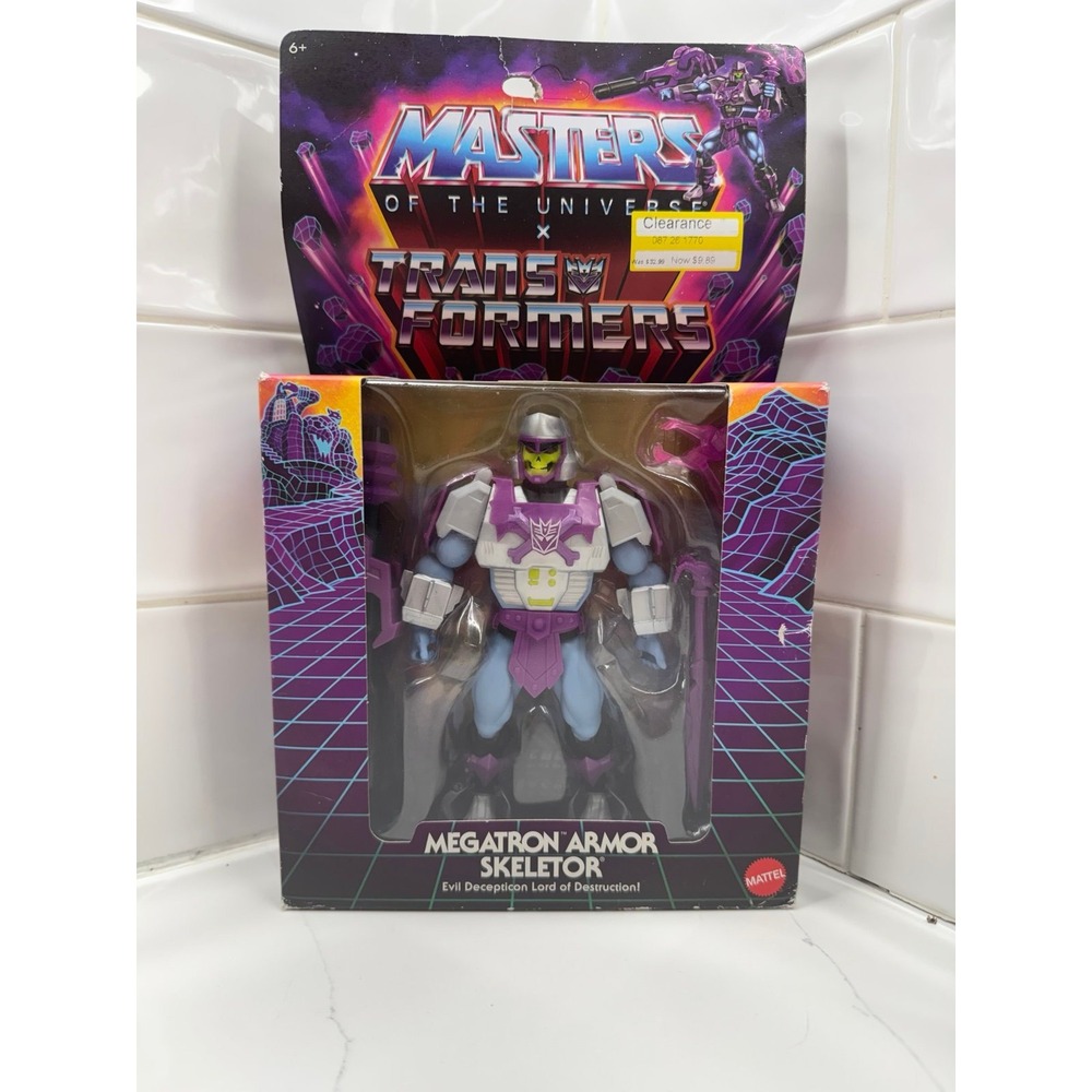 Masters of the Universe x Transformers Megatron Armor Skeletor Action Figure